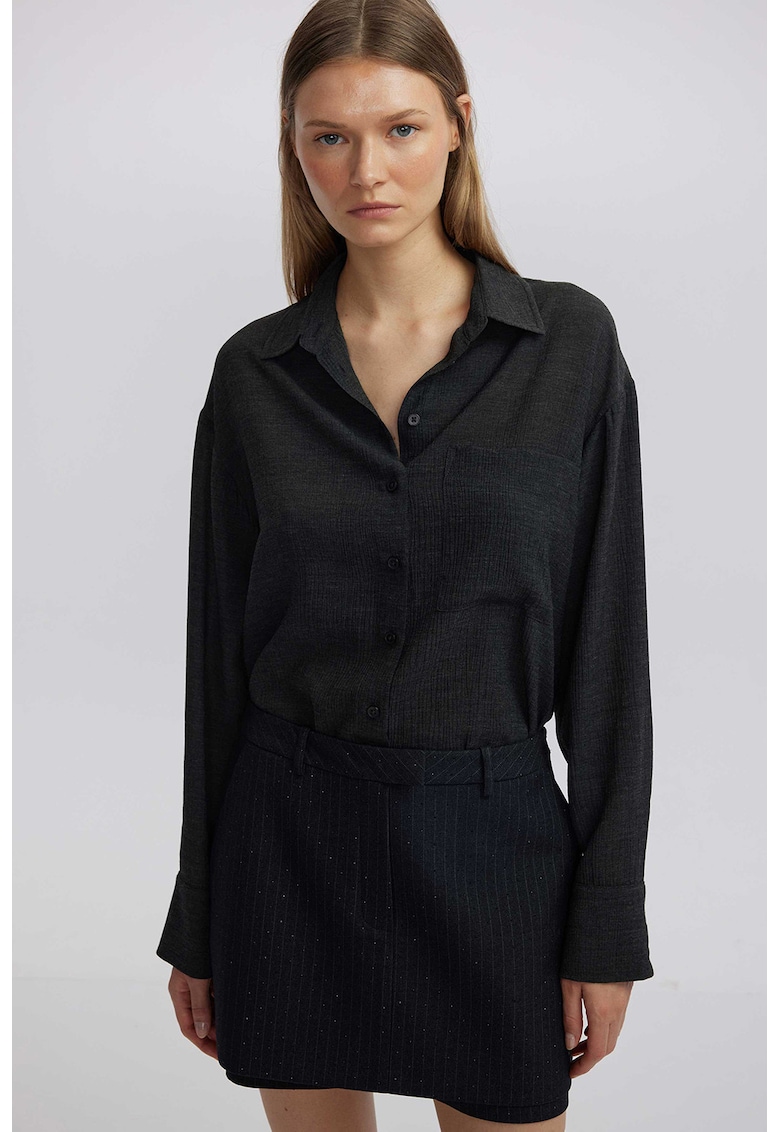 Camasa striata cu maneci lugi