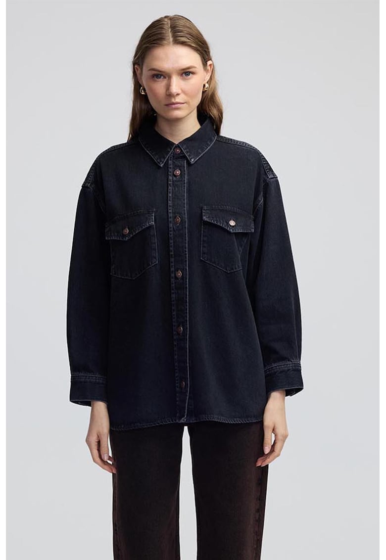 Jacheta lejera din denim