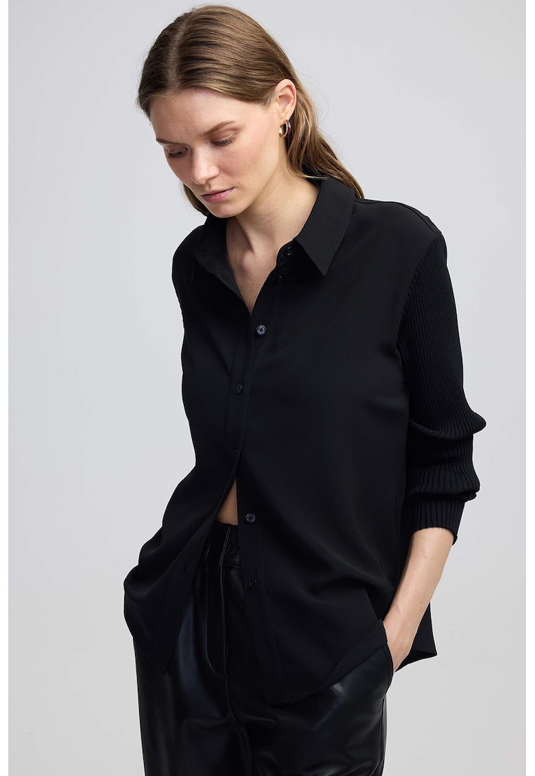 Camasa cu maneci striate