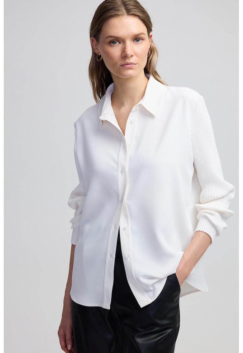 Camasa cu maneci striate