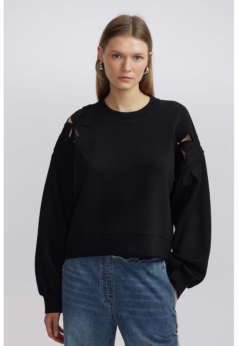 Bluza de trening cu maneci bufante Bluza de trening cu maneci bufante
