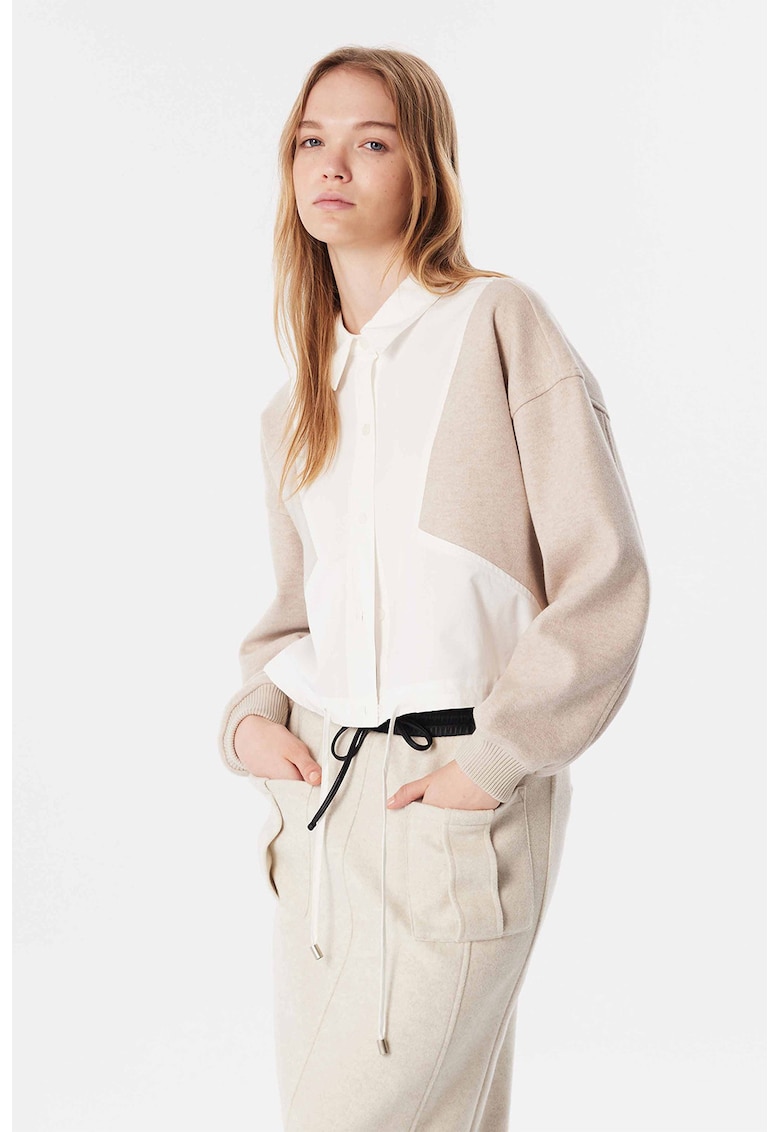 Bluza de trening cu maneci cazute
