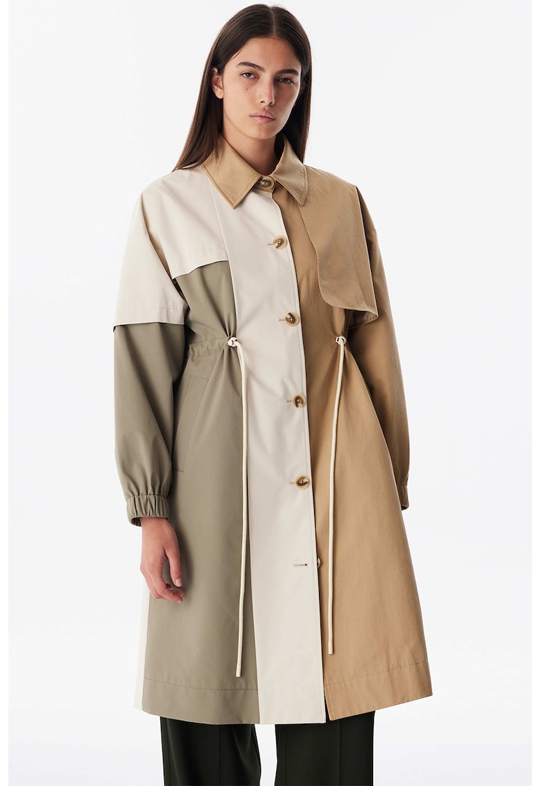 Trenci cu model colorblock
