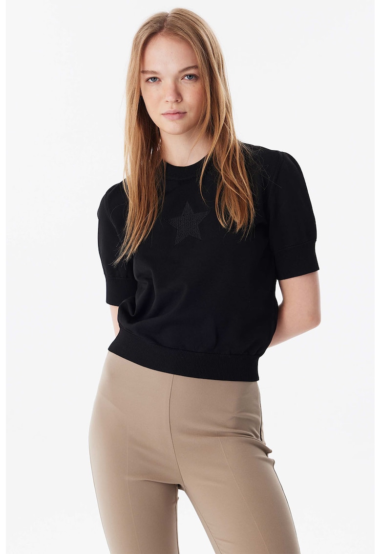 Pulover cu maneci scurte Pulover cu maneci scurte