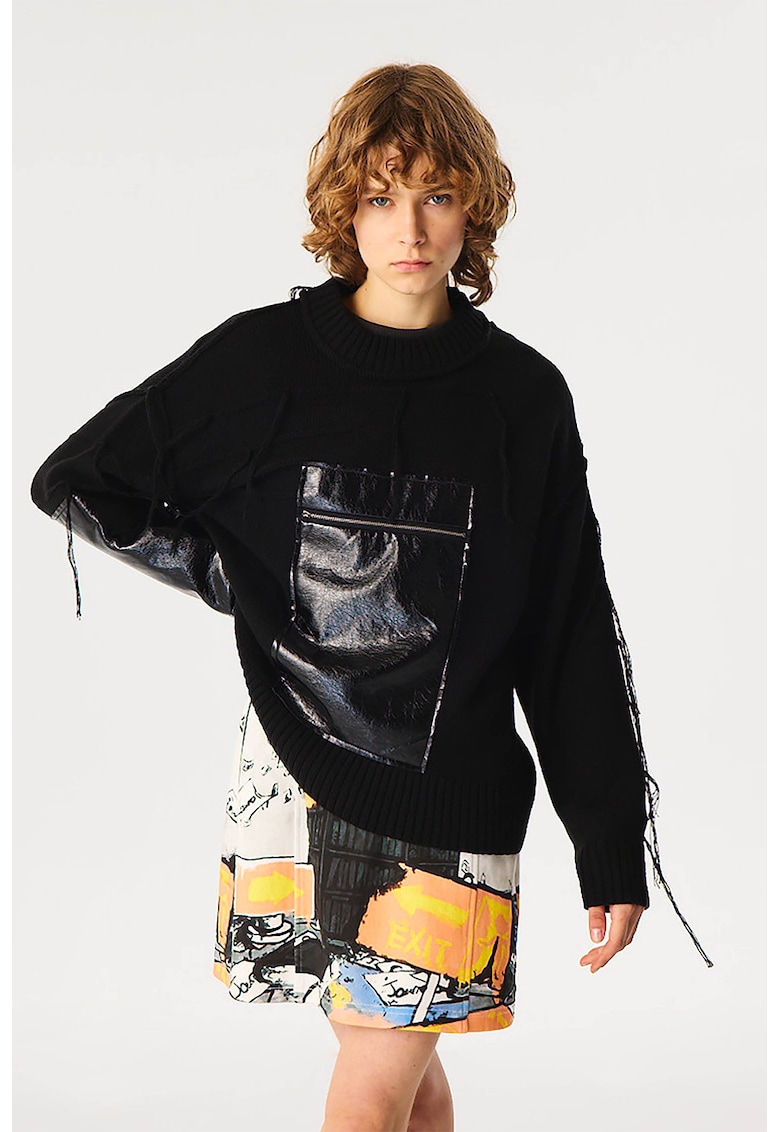 Pulover lejer din amestec de lana