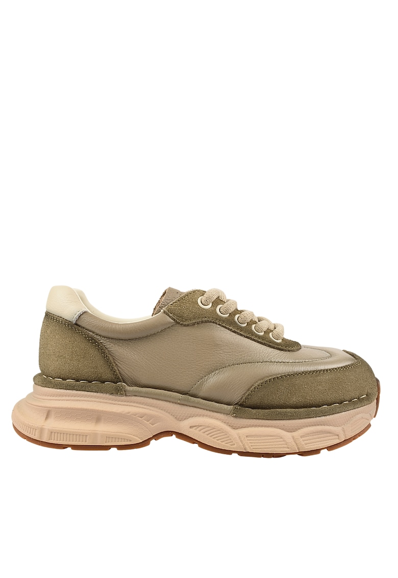 Pantofi sport - dama - KM 5502 gri - piele naturala