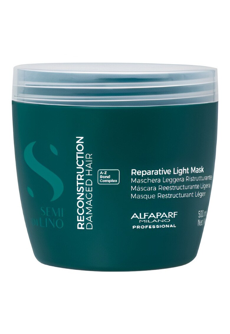 Masca de reconstructie Alfaparf Semi di Lino Reparative Light Mask