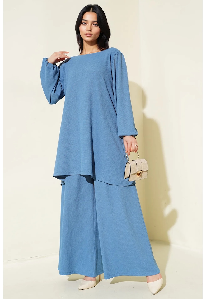 Compleu dama BDART - poliester-lycra - albastru