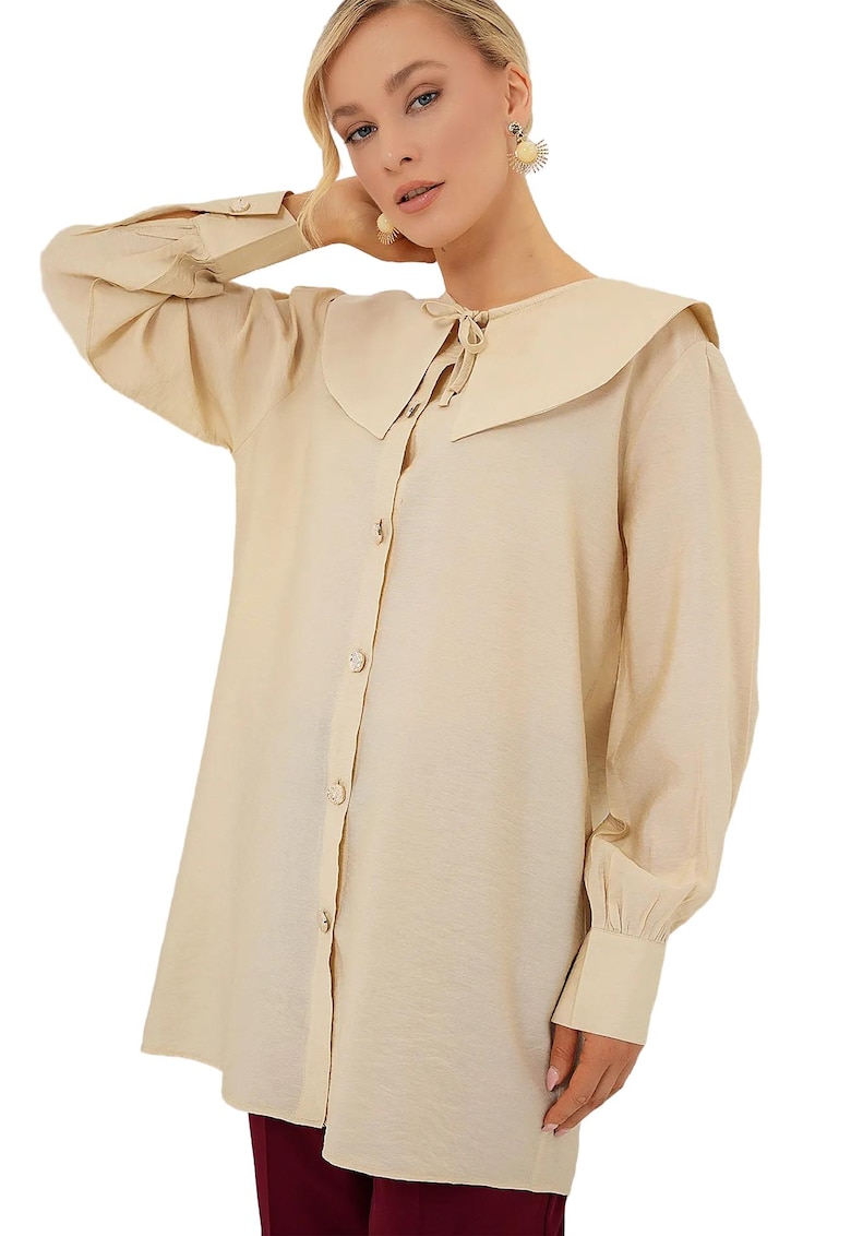 Camasa dama -  Viscoza/Nylon - Bej