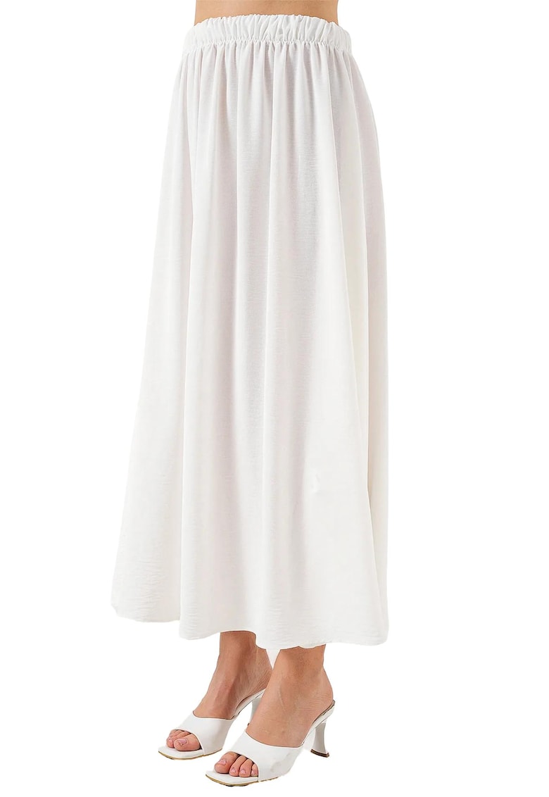 Fusta maxi - HiCCUP - Textil - Alb 8050 -