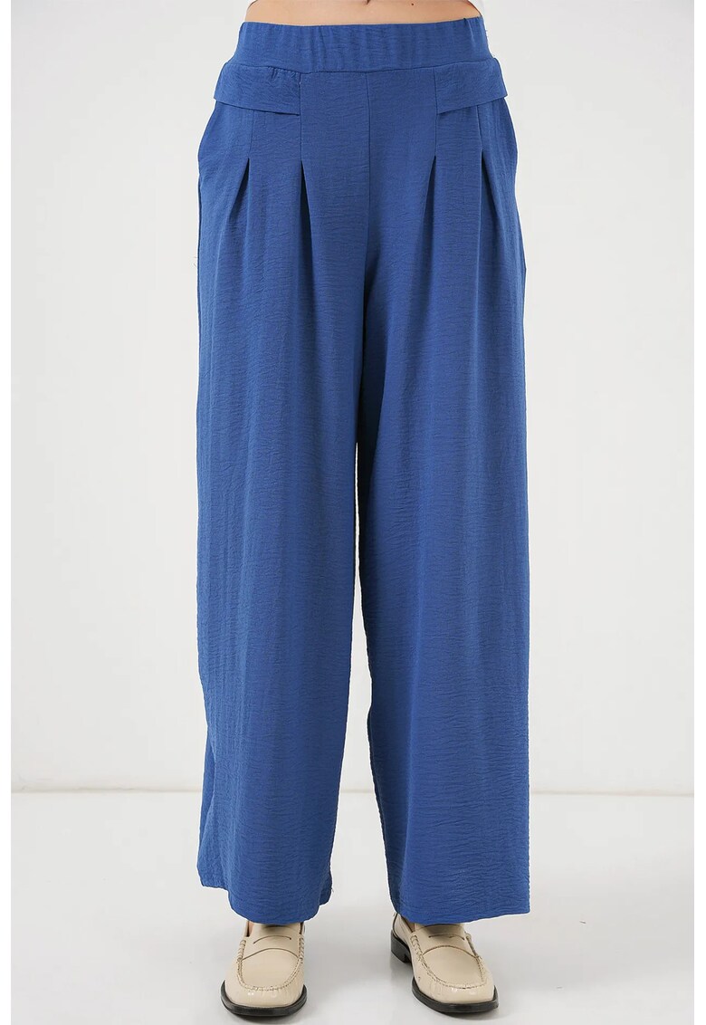Pantaloni dama HiCCUP albastru - Albastru marin
