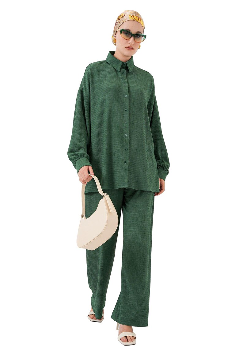 Compleu dama - Jerseu - Verde smarald -