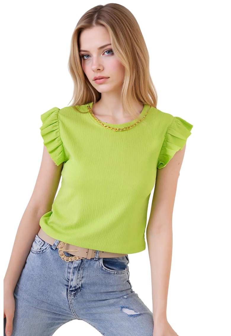 Tricou pentru dama - Poliester/Lycra - Verde Tricou pentru dama - Poliester/Lycra - Verde