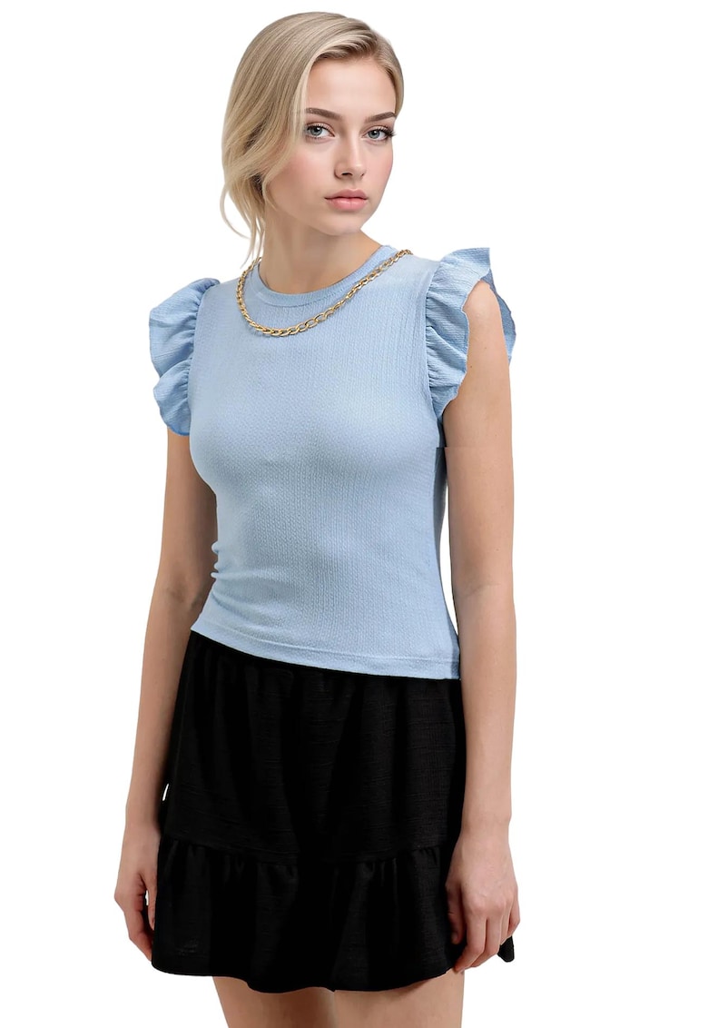 Tricou dama - HiCCUP - Jerseu - Albastru
