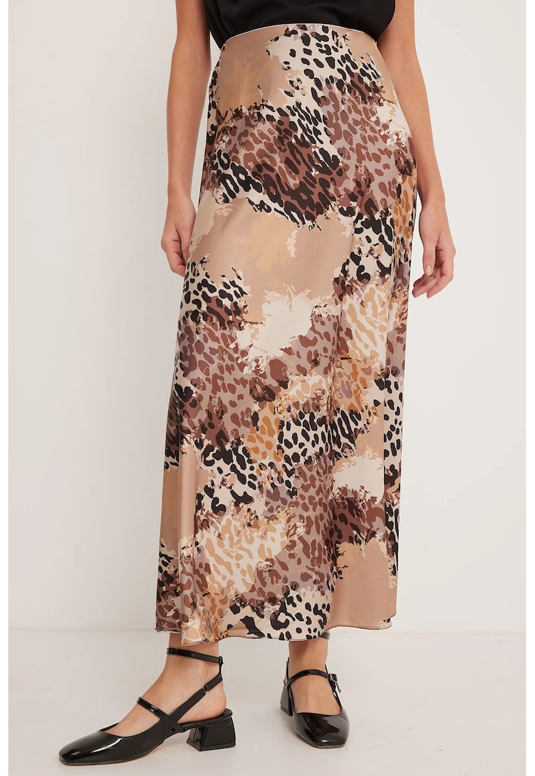 Fusta maxi - HiCCUP - poliester - multicolor - confortabila