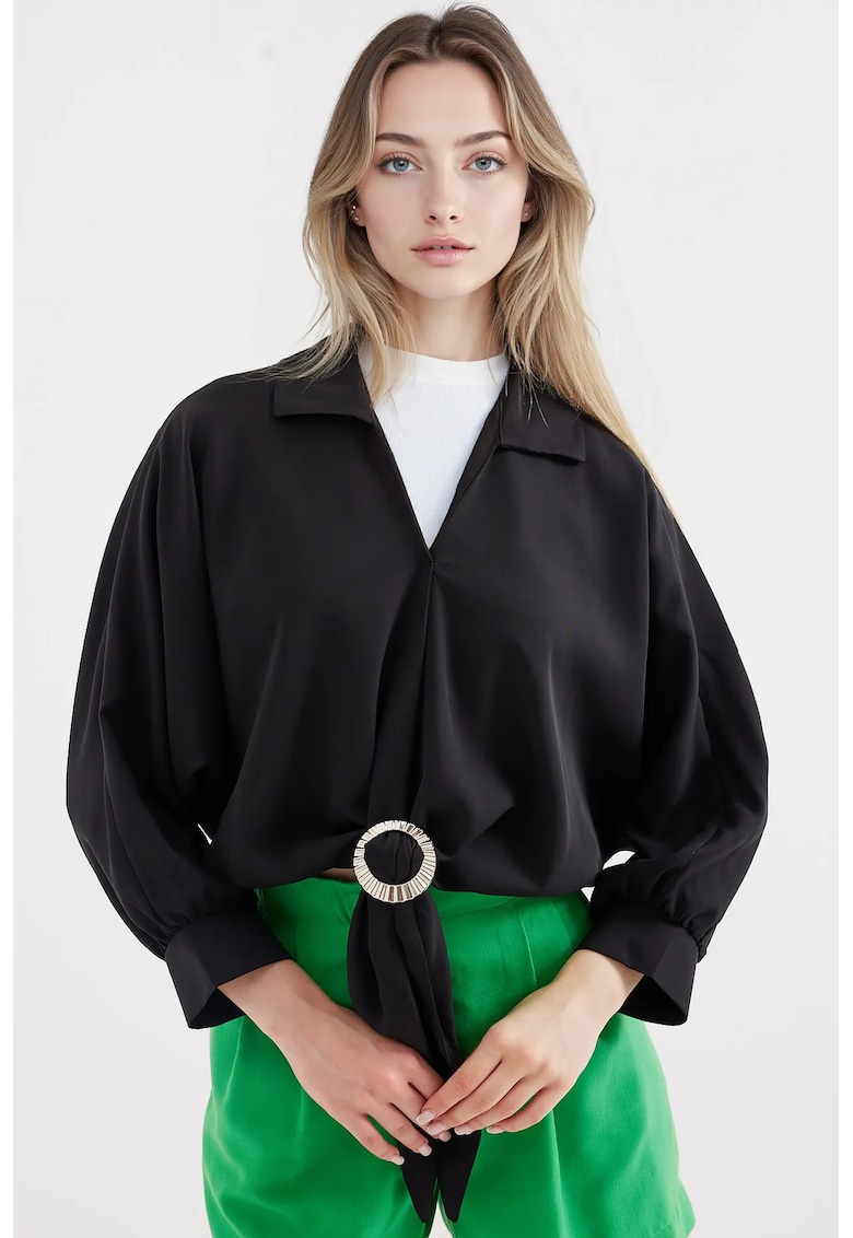 Bluza dama - HiCCUP - Textil - Negru