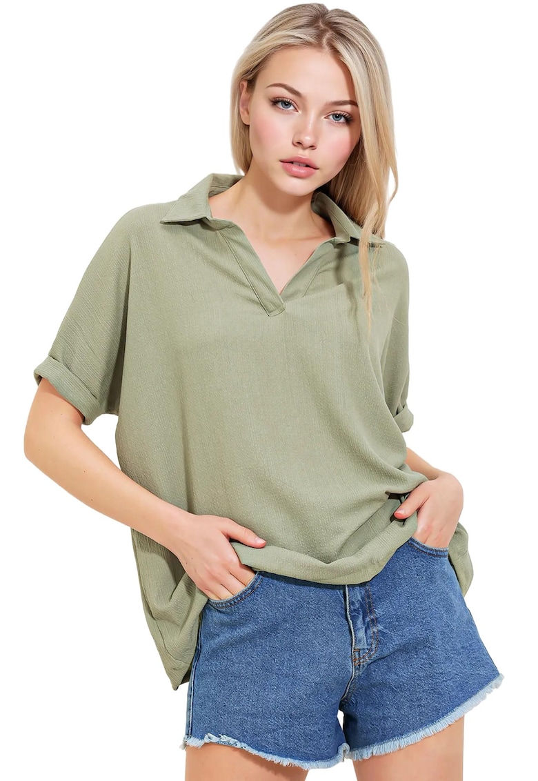 Tricou pentru dama - Poliester/Lycra - Verde