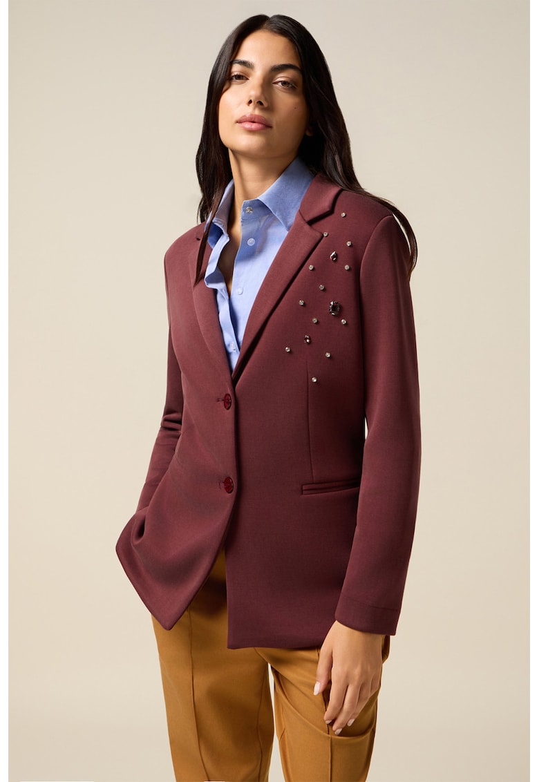 Sacou cu nasturi si strasuri