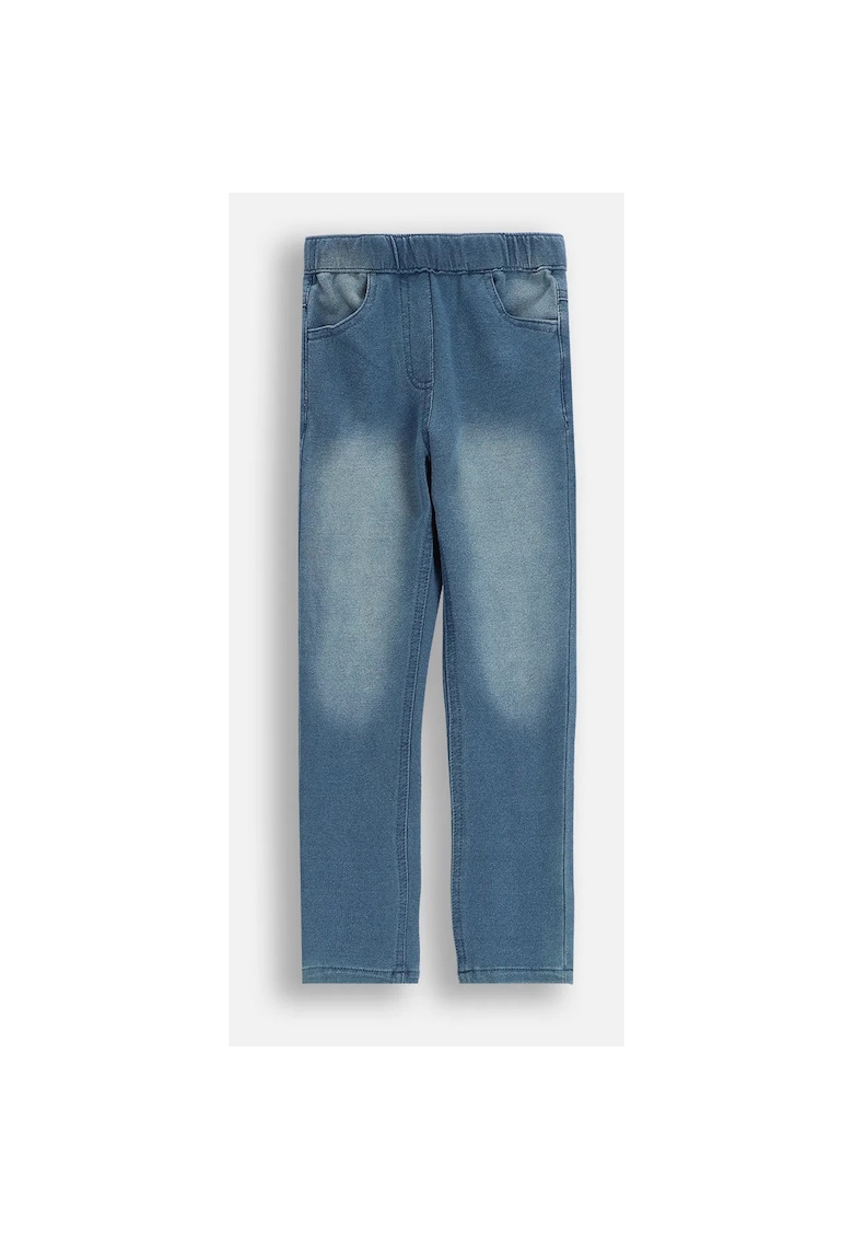 Pantaloni cu aspect decolorat