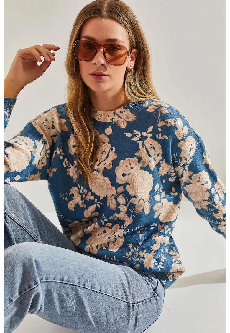 Pulover dama - tricot - Multicolor -