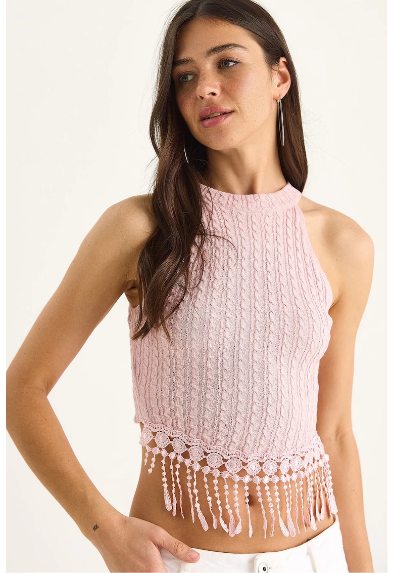 Top dama - HiCCUP - Tricot - Roz -