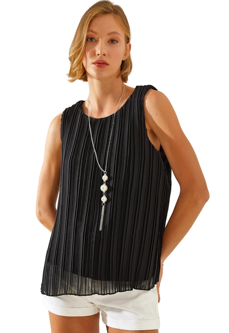 Top dama - HiCCUP - Tul - Negru