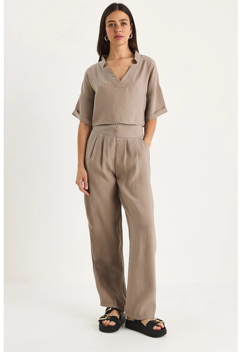 Compleu dama cu decolteu in V