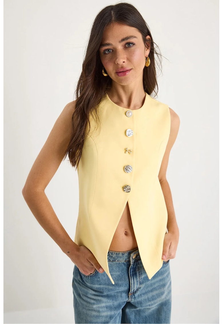 Vesta - Textil - Galben