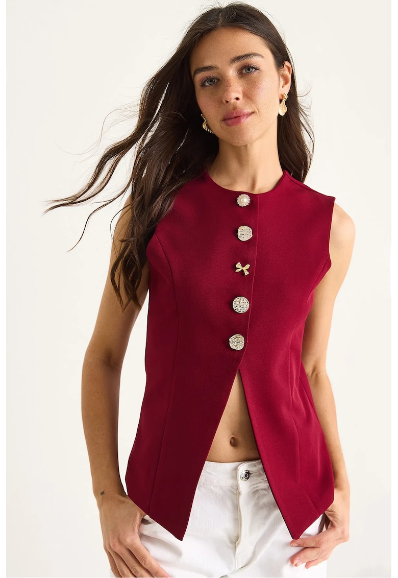 Vesta - Textil - Rosu