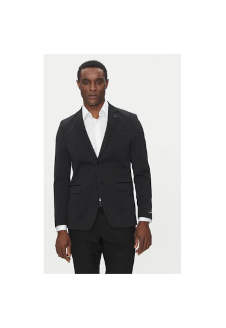 Sacou barbati 155244 552042 - Poliester/Bumbac - Negru - Negru