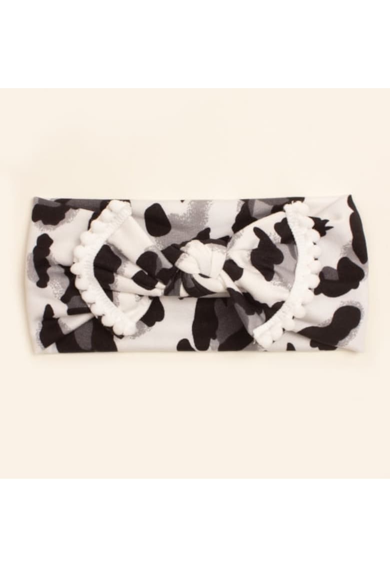 Bentita lata Model 2 AL 18528 Animal print - Fete - Textil - 0-12 luni
