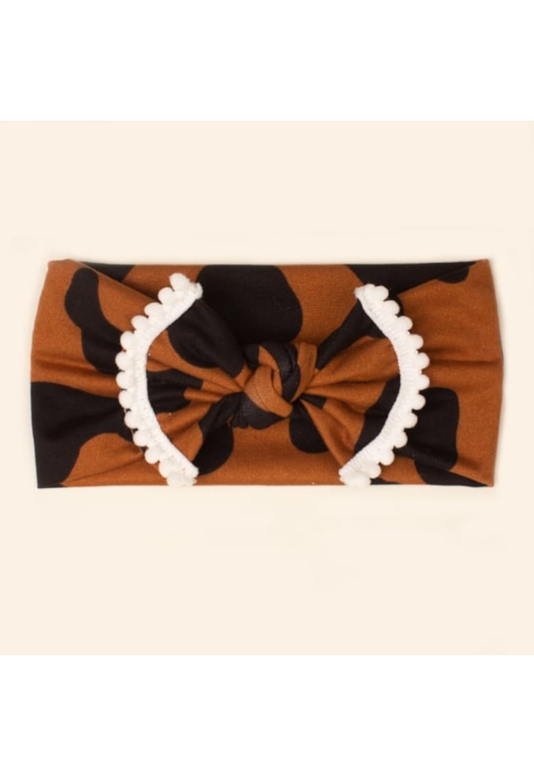 Bentita lata Model 3 AL 18528 Animal print - Fete - Textil - 0-12 luni