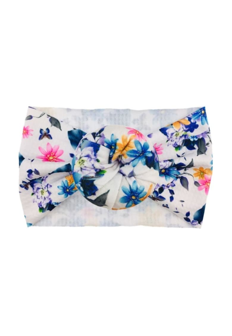 Bentita lata Model 25 AL 18566 cu imprimeu - Fete - Textil - 6-12 luni - Multicolor