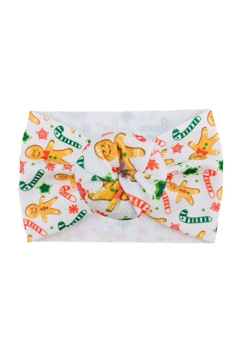 Bentita lata Model 23 AL 18566 cu imprimeu - Fete - Textil - 6-12 luni - Multicolor