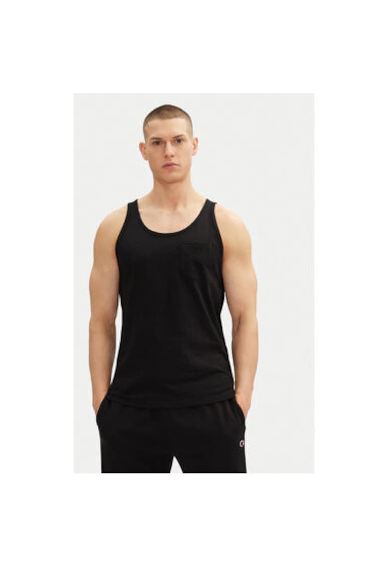 Maiou barbati Jack Jones - 12270577 - Bumbac - Negru