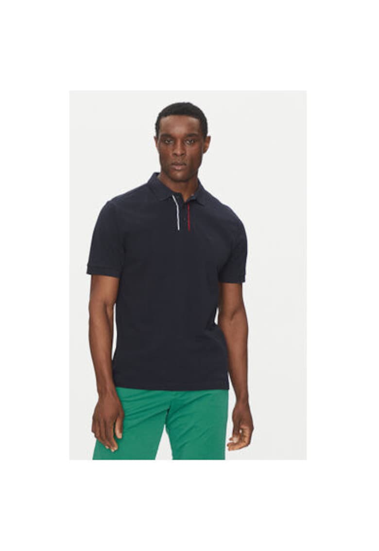 Tricou polo barbati 74013690 - Bumbac - Bleumarin
