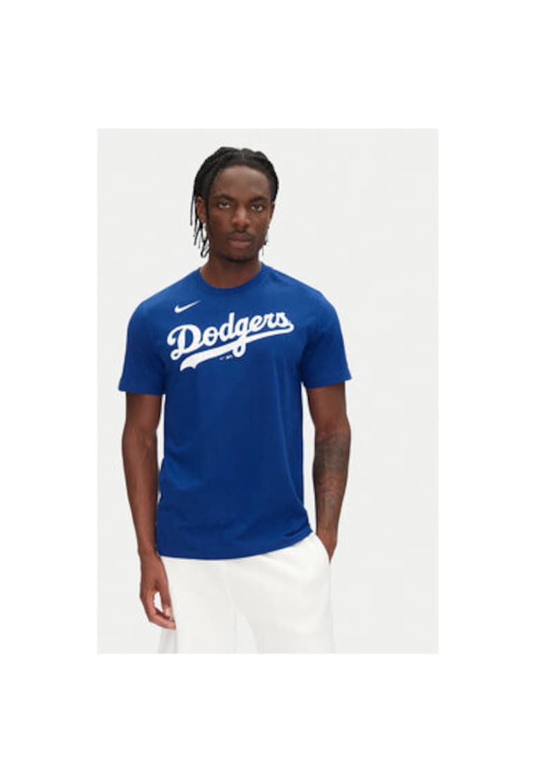 Tricou barbati N199-4EW-LD-0U5 - Bumbac - Albastru - Albastru