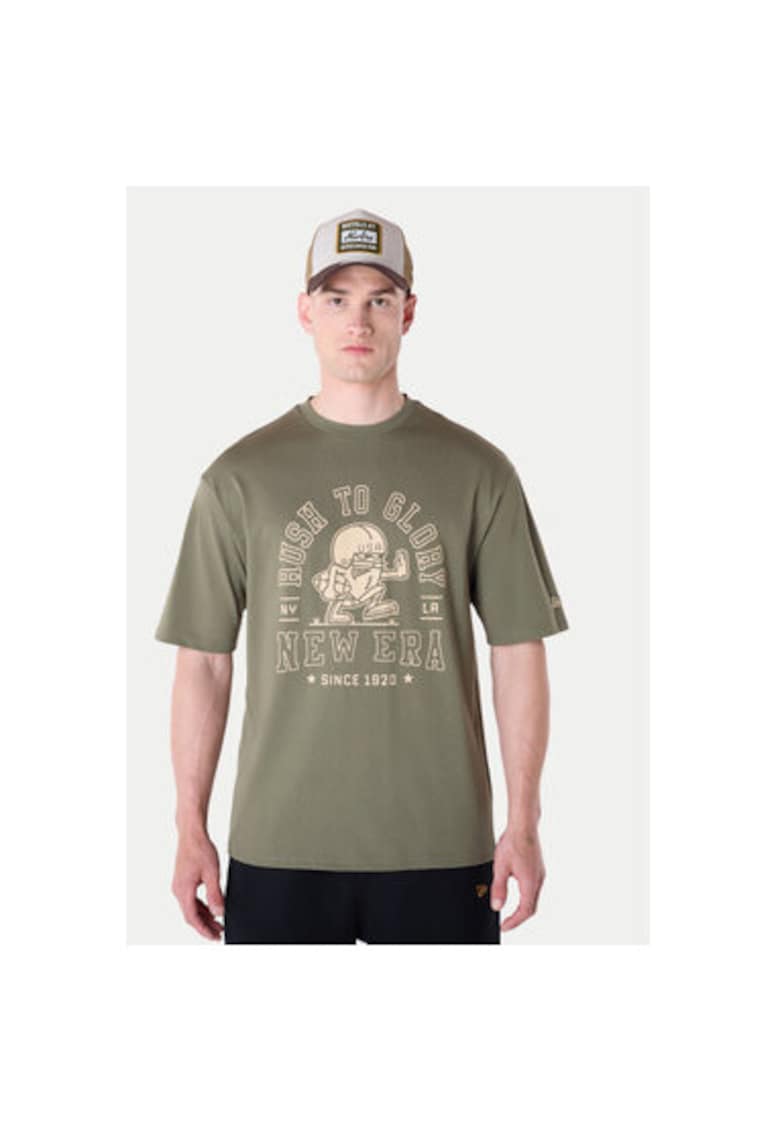 Tricou barbati 60596409 - Bumbac/Bumbac organic - Verde - Verde