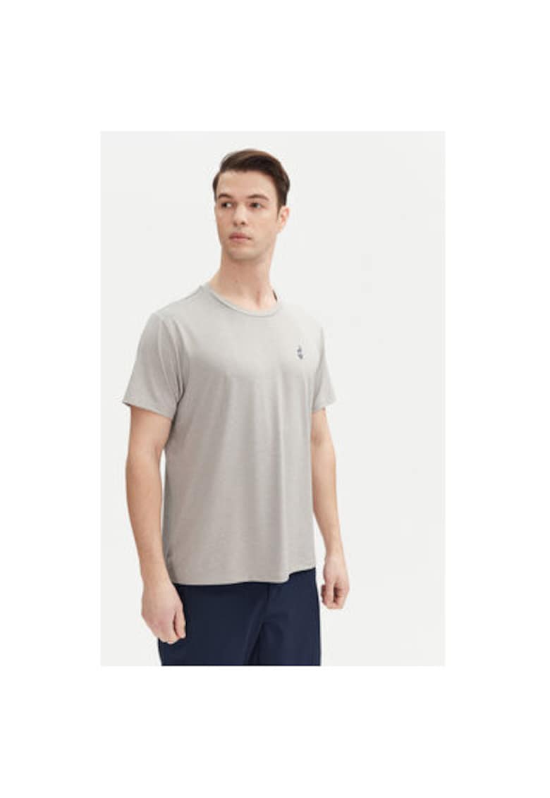 Tricou barbati TOMMY M - Poliester - Gri