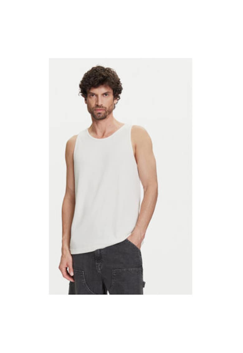 Maiou barbati 768254-00 - Bumbac/Poliester reciclat - Ecru Maiou barbati 768254-00 - Bumbac/Poliester reciclat - Ecru