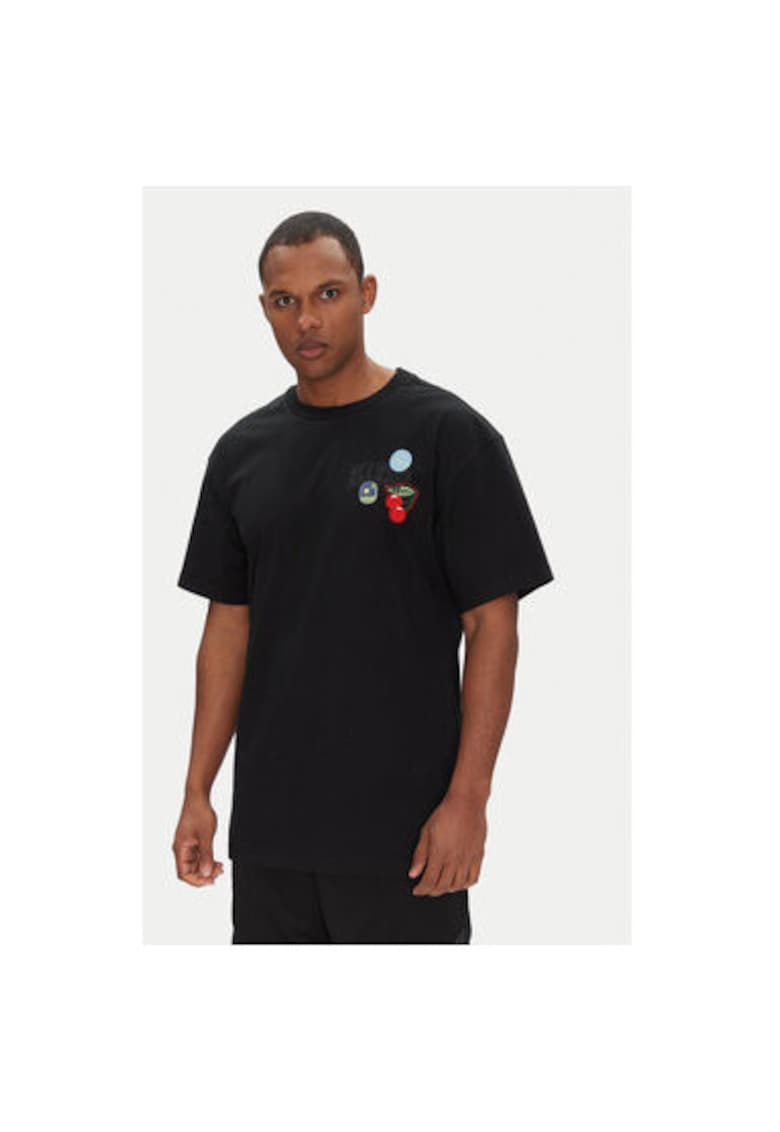 Tricou barbati SHZ21993011 - Bumbac - Negru - Negru