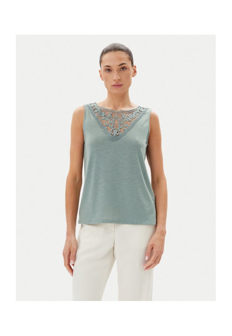 JdY Top dama 15296246 - Poliester - Verde - Verde