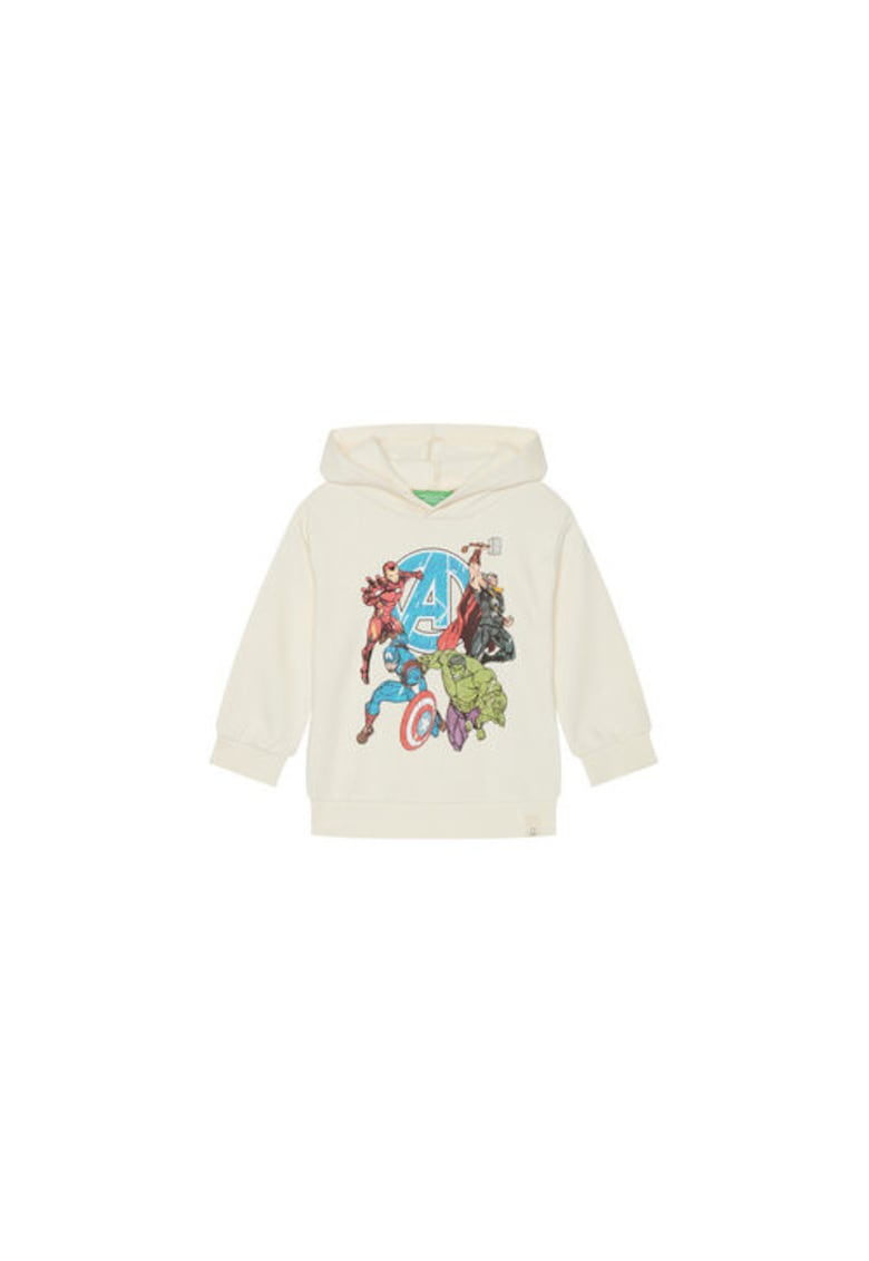 Bluza baieti 3PQMG2012 - Bumbac - Bej - Bej
