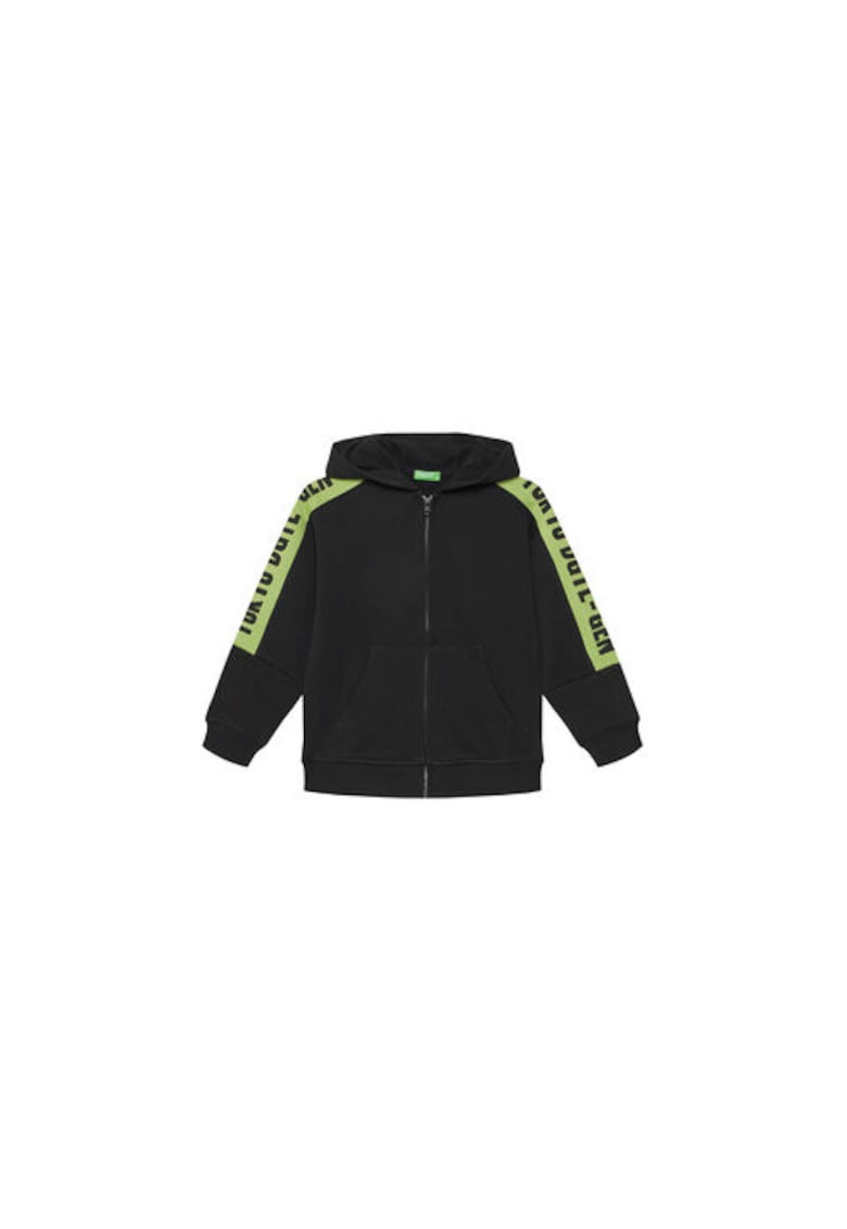 Bluza baieti 3J68C504R - Bumbac - Negru - Negru