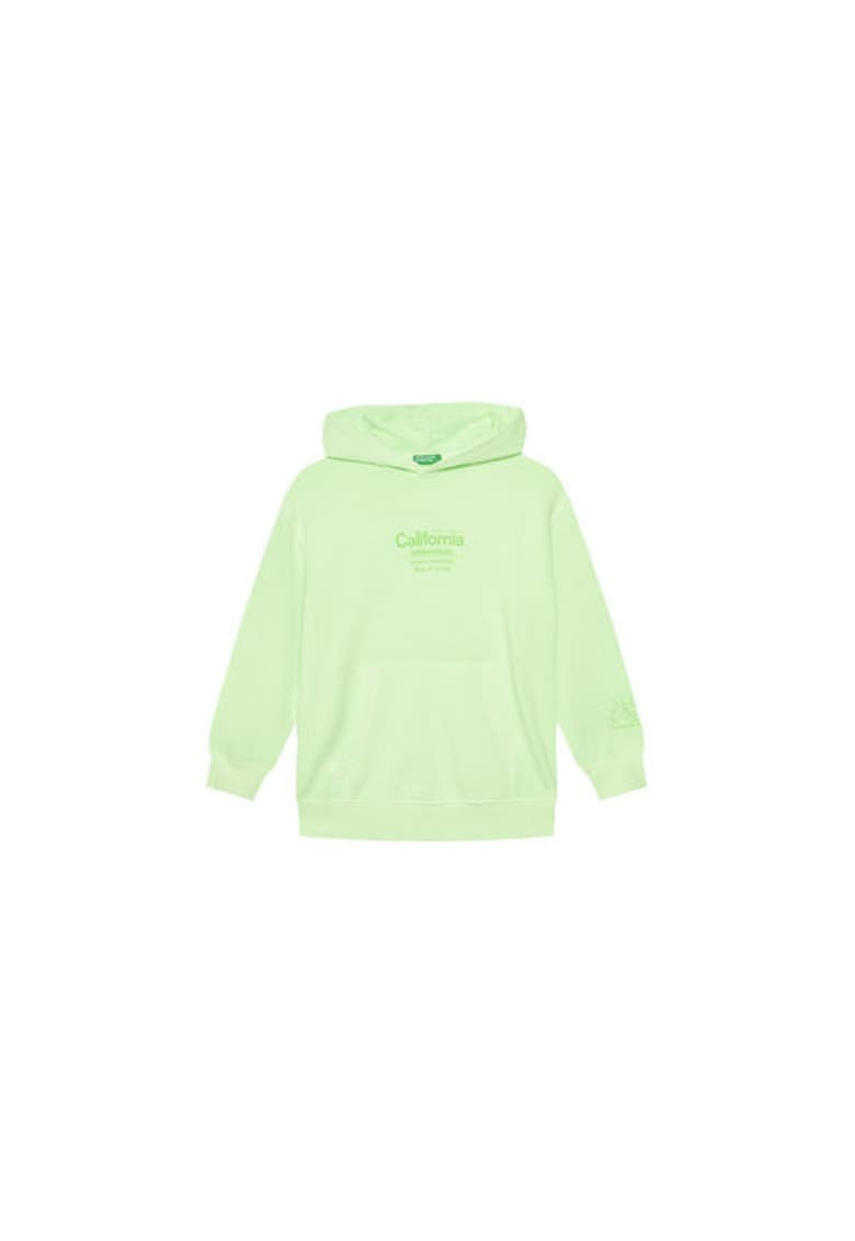 Bluza baieti 3WITC204G - Bumbac - Verde - Verde