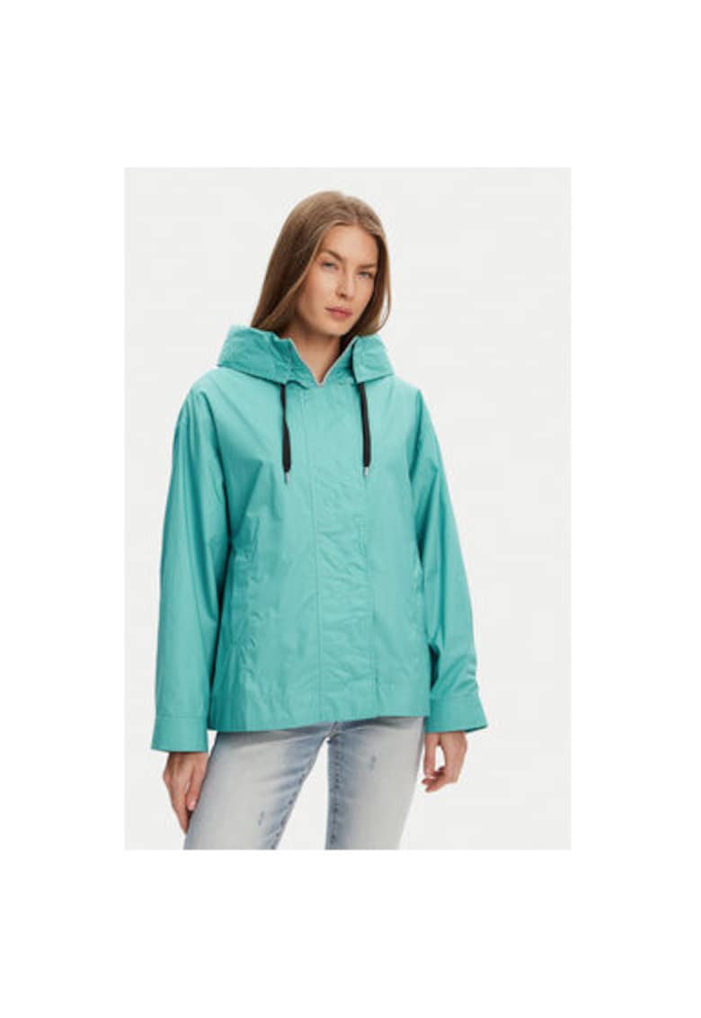 Jacheta dama  2OGZDN07S - Bumbac - Verde