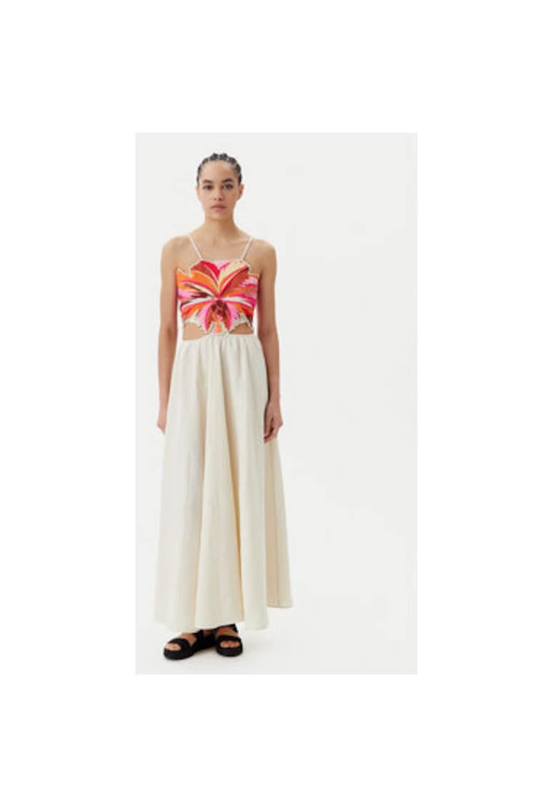 Rochie de vara dama PT2530CLD001 - In - Bej - Bej