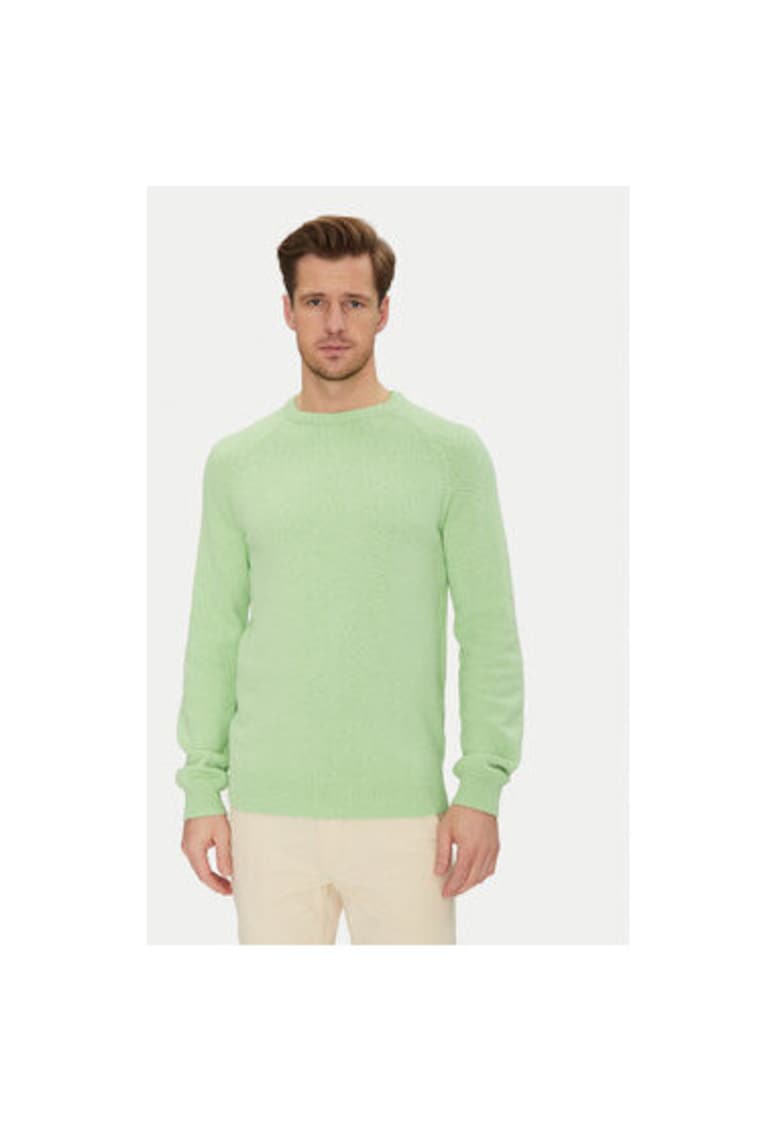 Pulover barbati 20717701 - Bumbac - Verde - Verde