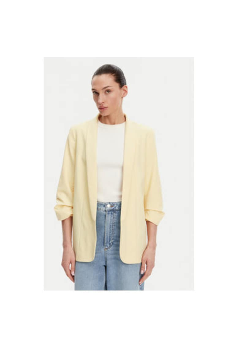 Sacou dama 17090996 - Poliester reciclat/Poliester - Galben - Galben