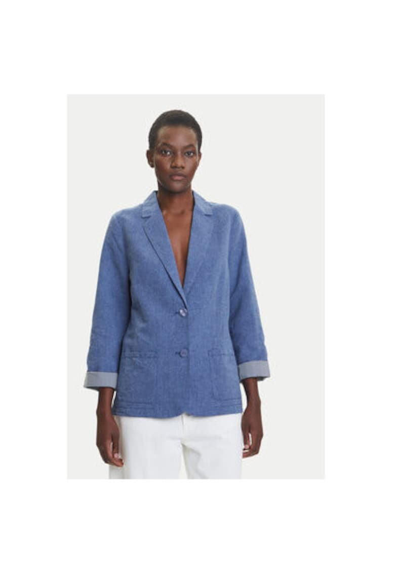 Sacou dama 15001615 - In/Bumbac - Albastru - Albastru